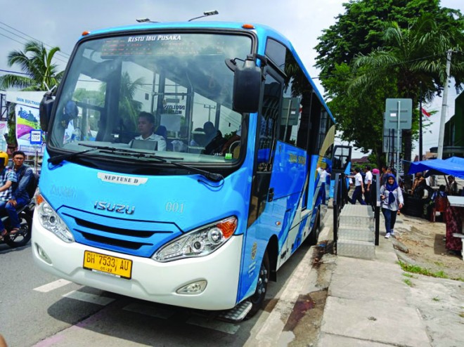 Bus Trans Siginjai Sudah Beroperasi.
